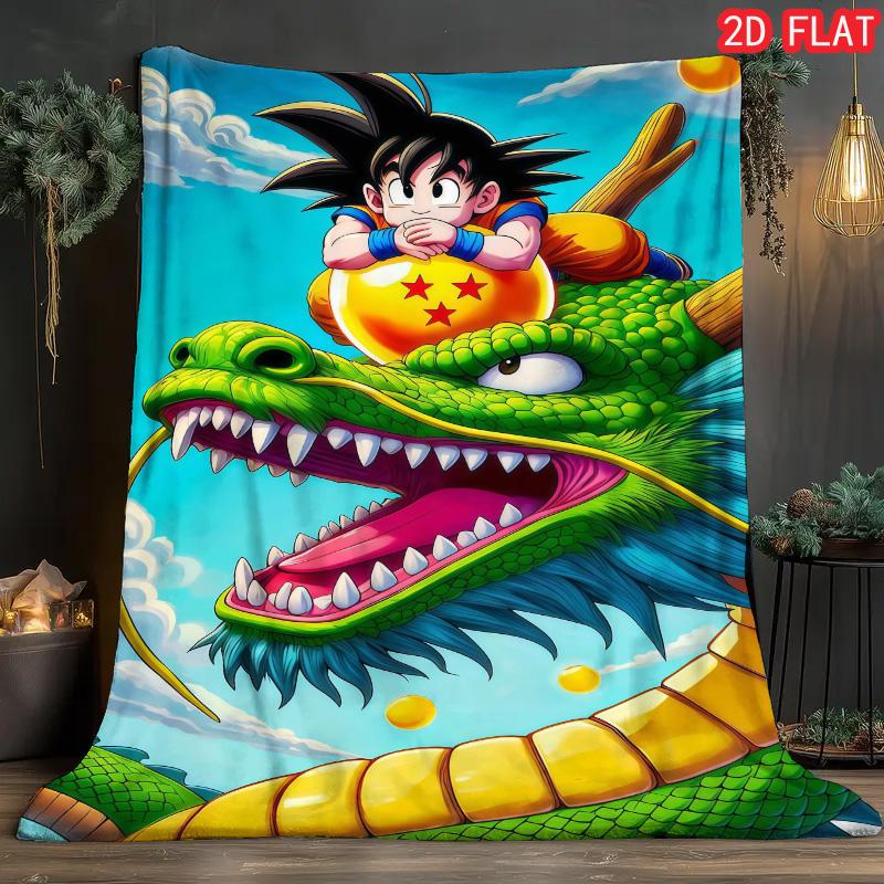 Dragon Ball Elegant Design Blanket Soft Flannel Comfortable Blanket for Bedroom Living Room THW 75x90cm
Dragon Ball Elegant Design Blanket Soft Flannel Comfortable Blanket for Bedroom Living Room THW 75x90cm