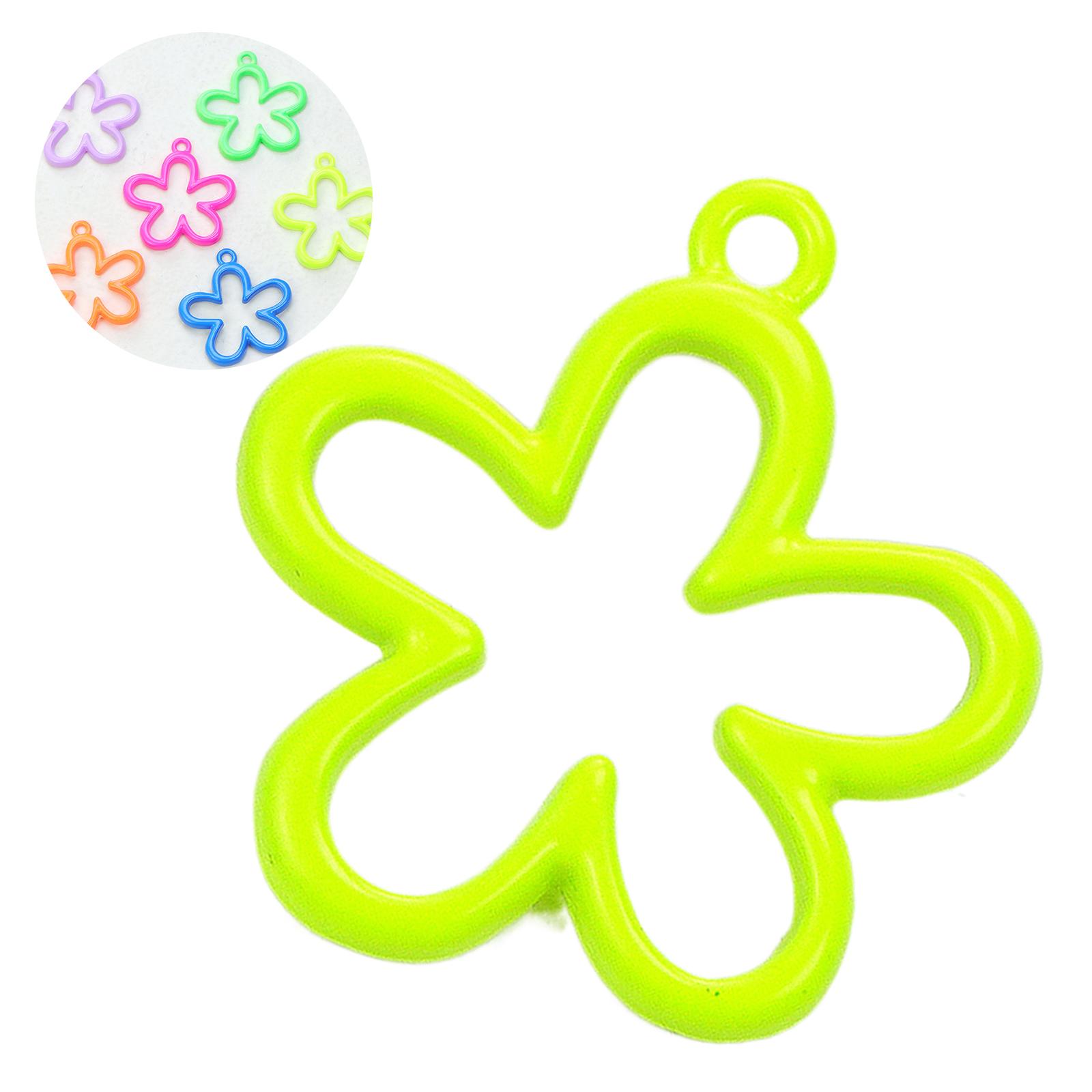 Stylish Cut Out Floral Pendant Handmade Necklace Flower Charm Component Candy Color for DIY Jewelry Neckchain Crafts оранжевый
Stylish Cut Out Floral Pendant Handmade Necklace Flower Charm Component Candy Color for DIY Jewelry Neckchain Crafts оранжевый