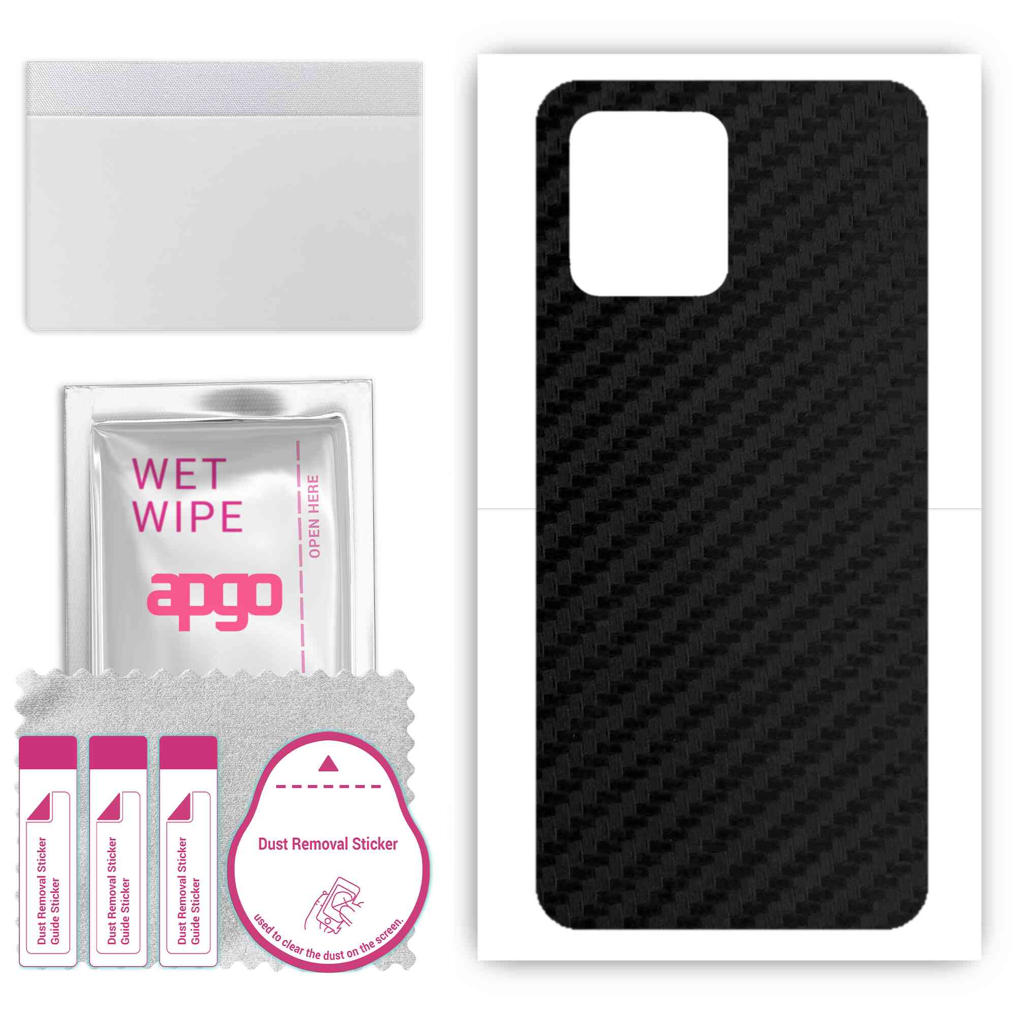 apgo Protective Skin Sticker for the back compatible with Motorola Edge 40, Wrap Film, Foil, Vinyl - Pattern Carbon Black
apgo Protective Skin Sticker for the back compatible with Motorola Edge 40, Wrap Film, Foil, Vinyl - Pattern Carbon Black