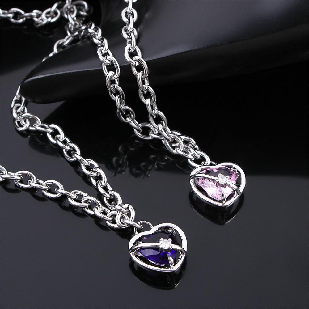 Chain Simple Korean Style Necklace Titanium Steel Love Crystal Necklace Women Jewelry Accessories розовый
Chain Simple Korean Style Necklace Titanium Steel Love Crystal Necklace Women Jewelry Accessories розовый