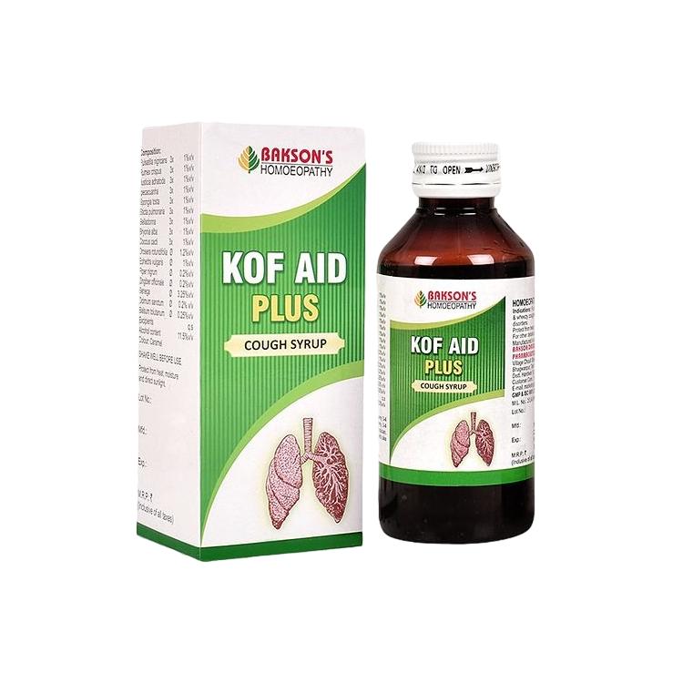 Коф Плюс (60 мл), Kof Aid Plus, Bakson 60ml 
Коф Плюс (60 мл), Kof Aid Plus, Bakson 60ml