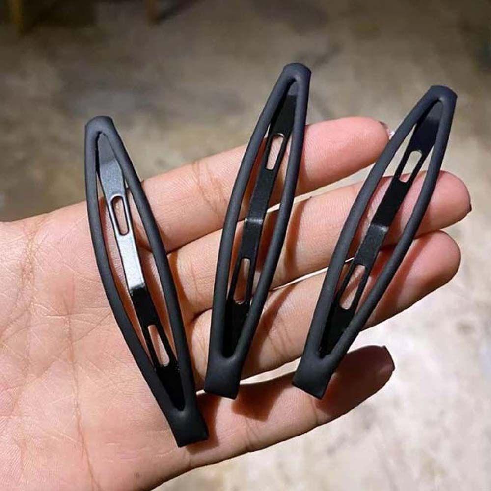 Shaped Korean Headdress Hair Accessories Hairpins Set Bangs Clip Black Barrettes Hair Clips H-4.6cm
Shaped Korean Headdress Hair Accessories Hairpins Set Bangs Clip Black Barrettes Hair Clips H-4.6cm