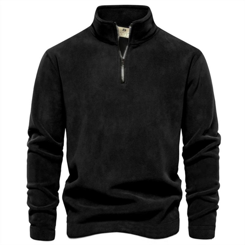 Модная мужская повседневная толстовка-пуловер с жаккардовым узором, из полар-флиса, с воротником-стойкой, худи, теплая зимняя вязаная кофта, мужская одежда S чёрный
Модная мужская повседневная толстовка-пуловер с жаккардовым узором, из полар-флиса, с воротником-стойкой, худи, теплая зимняя вязаная кофта, мужская одежда S чёрный