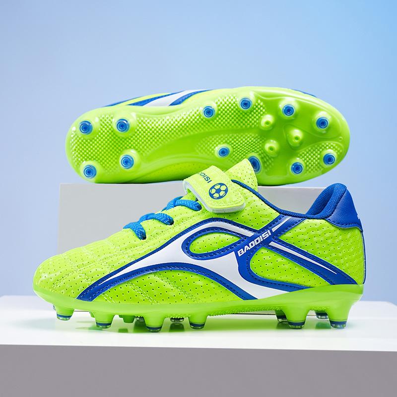Spring children s football shoes men s and women s broken nails TF elementary school students Velcro AG artificial grass training sports shoes 28
Spring children s football shoes men s and women s broken nails TF elementary school students Velcro AG artificial grass training sports shoes 28