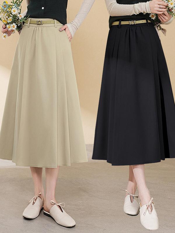 Women s Tencel Wool A-line Midi Skirt, High Waist, Hip-Covering, Pleated, Spring/Autumn 2025 XL
Women s Tencel Wool A-line Midi Skirt, High Waist, Hip-Covering, Pleated, Spring/Autumn 2025 XL