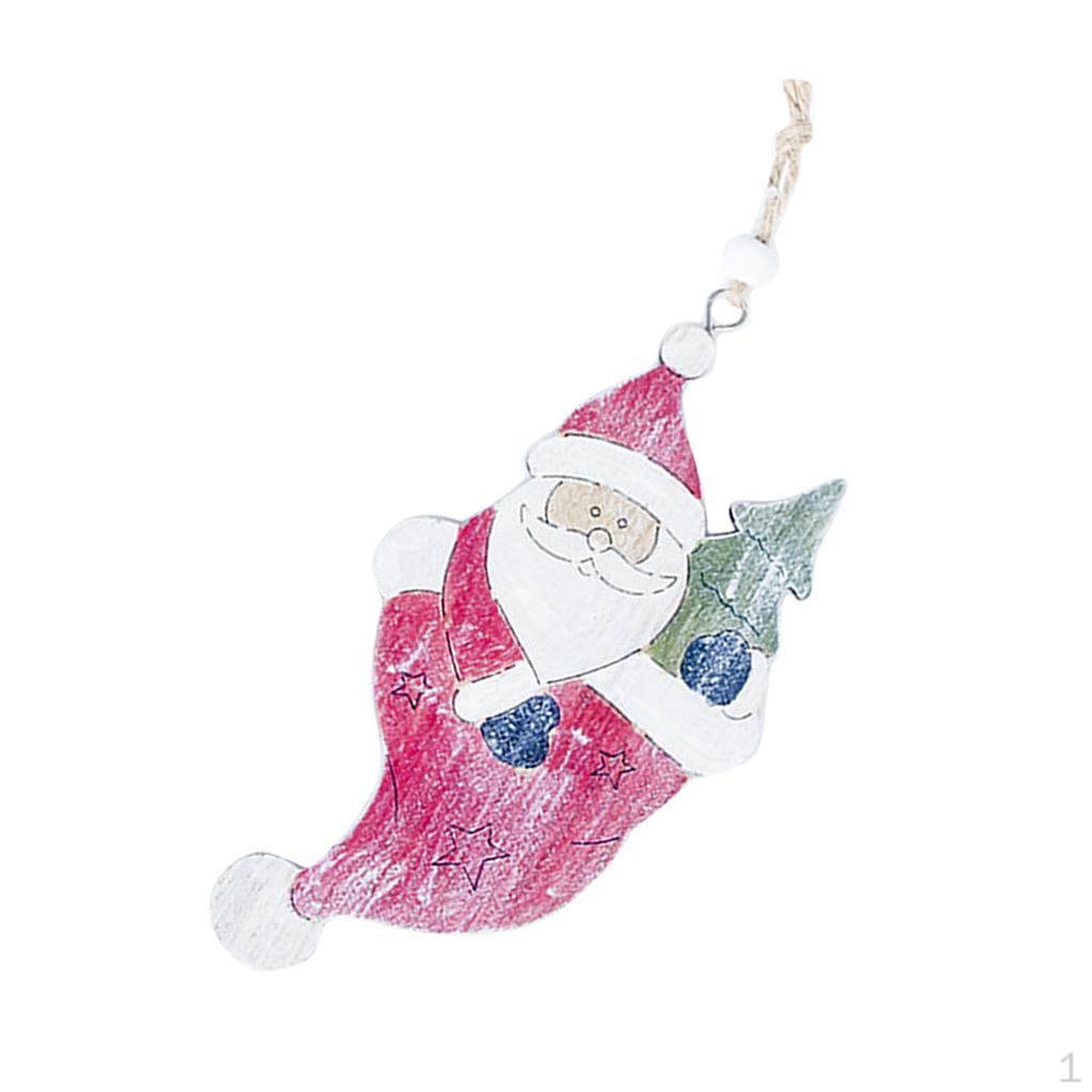 Decorations Wooden Painted Christmas Sock Crafts Hanging Ornament Tree Pendant Decoration 145x80mm Christmas hat
Decorations Wooden Painted Christmas Sock Crafts Hanging Ornament Tree Pendant Decoration 145x80mm Christmas hat