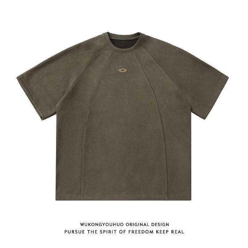 HTTAOSUP American Niche Design Suede с коротким рукавом, мужская и женская летняя свободная универсальная футболка для пар M армия зеленый
HTTAOSUP American Niche Design Suede с коротким рукавом, мужская и женская летняя свободная универсальная футболка для пар M армия зеленый