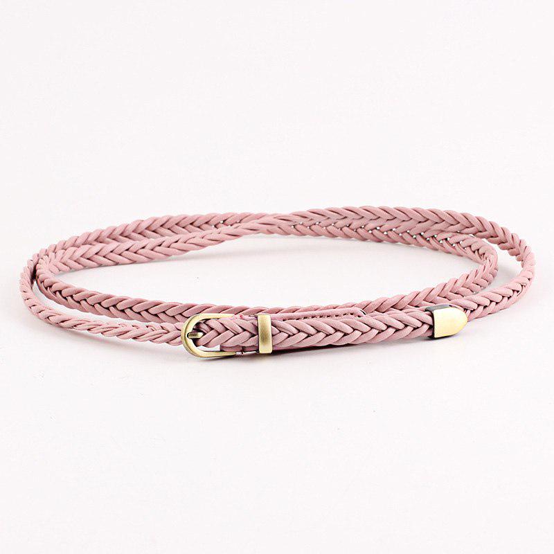 Spring Fashion Hand Made Waist Thin Belt Vintage Women s Belt with Bucket Summer Dress Decoration EMA рожевий
Spring Fashion Hand Made Waist Thin Belt Vintage Women s Belt with Bucket Summer Dress Decoration EMA рожевий