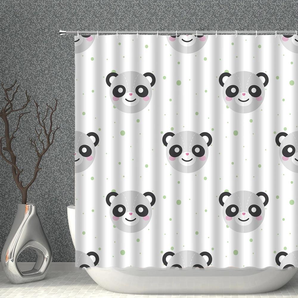 Panda Shower Curtain Set Waterproof Cartoon Lovely Animal White Print Polyester Cloth Bathcurtains Bathroom Screen Bathtub Decor W60H190(CM)-1 Pcs
Panda Shower Curtain Set Waterproof Cartoon Lovely Animal White Print Polyester Cloth Bathcurtains Bathroom Screen Bathtub Decor W60H190(CM)-1 Pcs
