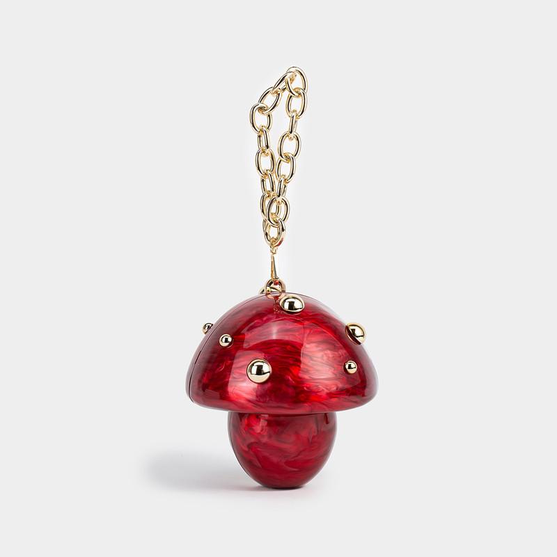 2025 Brand Design Mushrooms Shape Acrylic Evening Clutch Bags Women Luxury Handbag Purses New Fashion Metal Chain Shoulder Bag
2025 Brand Design Mushrooms Shape Acrylic Evening Clutch Bags Women Luxury Handbag Purses New Fashion Metal Chain Shoulder Bag