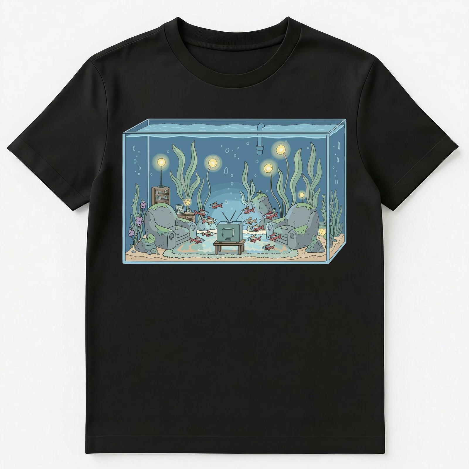 Aquarium Lover Fish Watching Tv Aquatic Unisex T-Shirt S
Aquarium Lover Fish Watching Tv Aquatic Unisex T-Shirt S