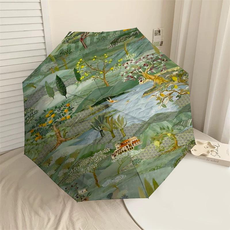 1PC Landscape Trees Umbrella-8-Rib Reinforced Portable Folding Travel Suitable for All Seasons Outdoor Daily Use-G318
1PC Landscape Trees Umbrella-8-Rib Reinforced Portable Folding Travel Suitable for All Seasons Outdoor Daily Use-G318