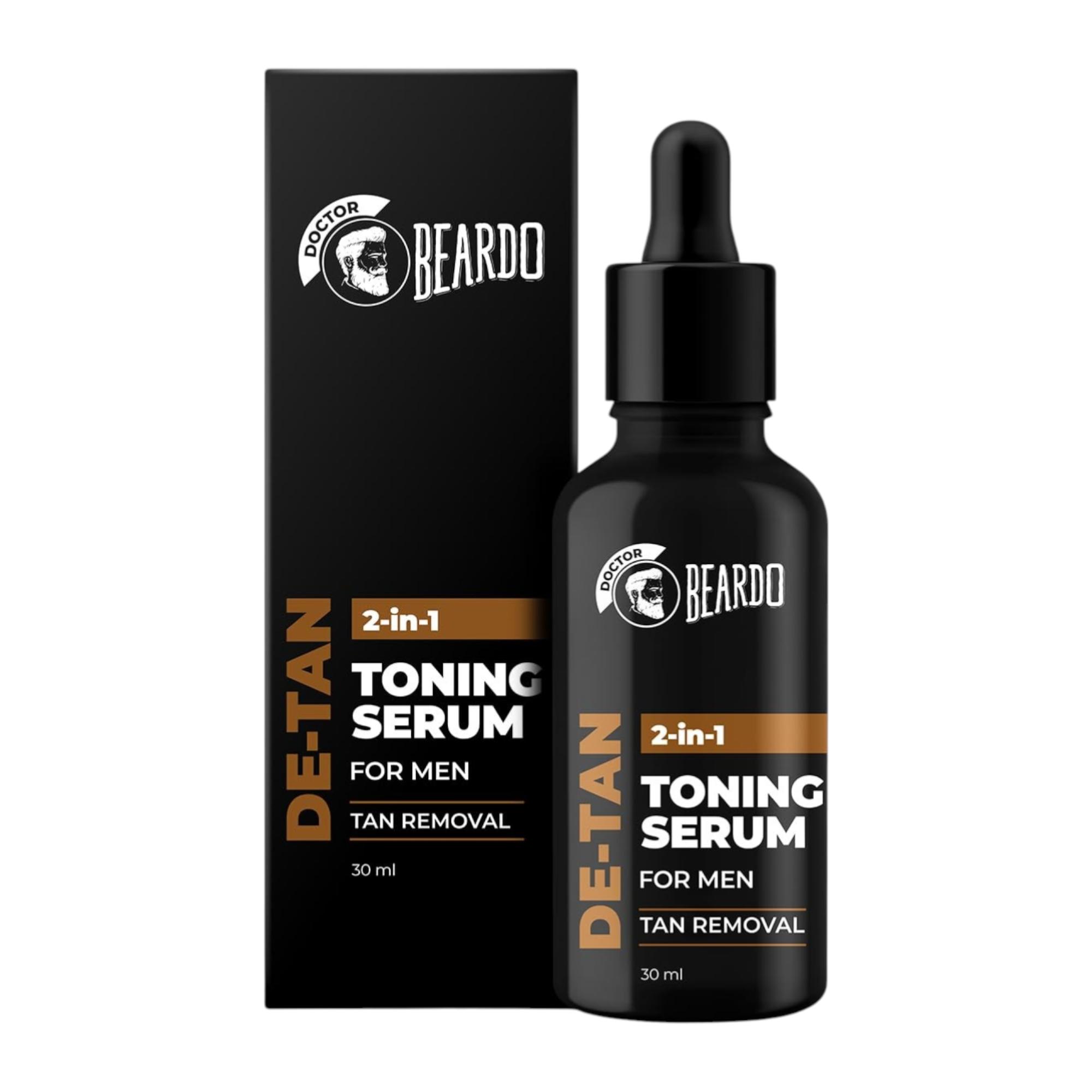 Beardo 2-in-1 Detan Serum + Toner For Men 30ml Pack | Brightening Face Serum With Plant Collagen
Beardo 2-in-1 Detan Serum + Toner For Men 30ml Pack | Brightening Face Serum With Plant Collagen