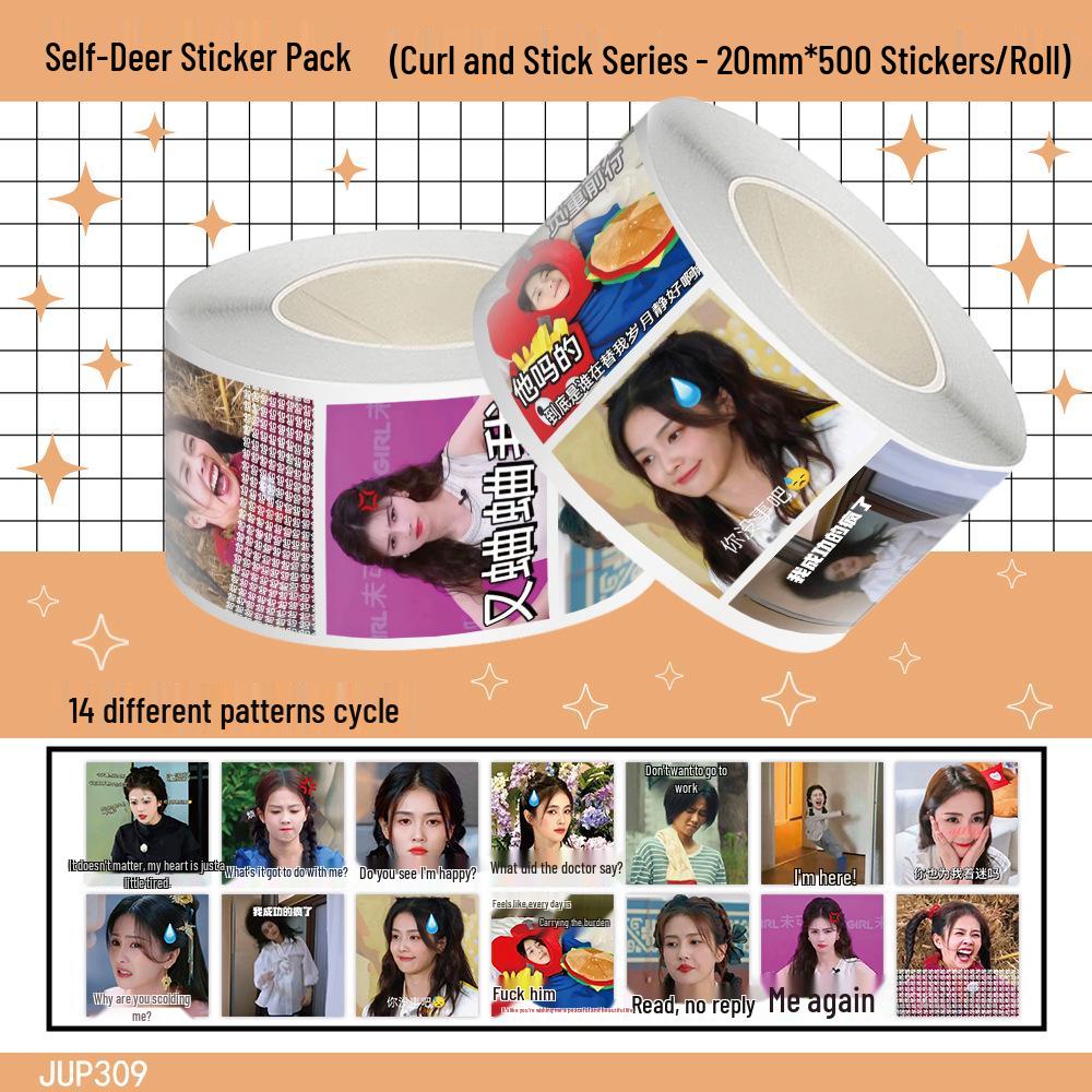 Celebrity Emoji Stickers: 500 Abstract Text Design Journal, Phone Case Decor, and Tape.
Celebrity Emoji Stickers: 500 Abstract Text Design Journal, Phone Case Decor, and Tape.
