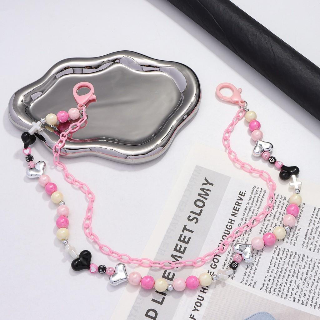 Hip Hop Butterfly Pearl Beaded Waist Chain With Lobster Clasp For Women Casual Wear Pink
Hip Hop Butterfly Pearl Beaded Waist Chain With Lobster Clasp For Women Casual Wear Pink