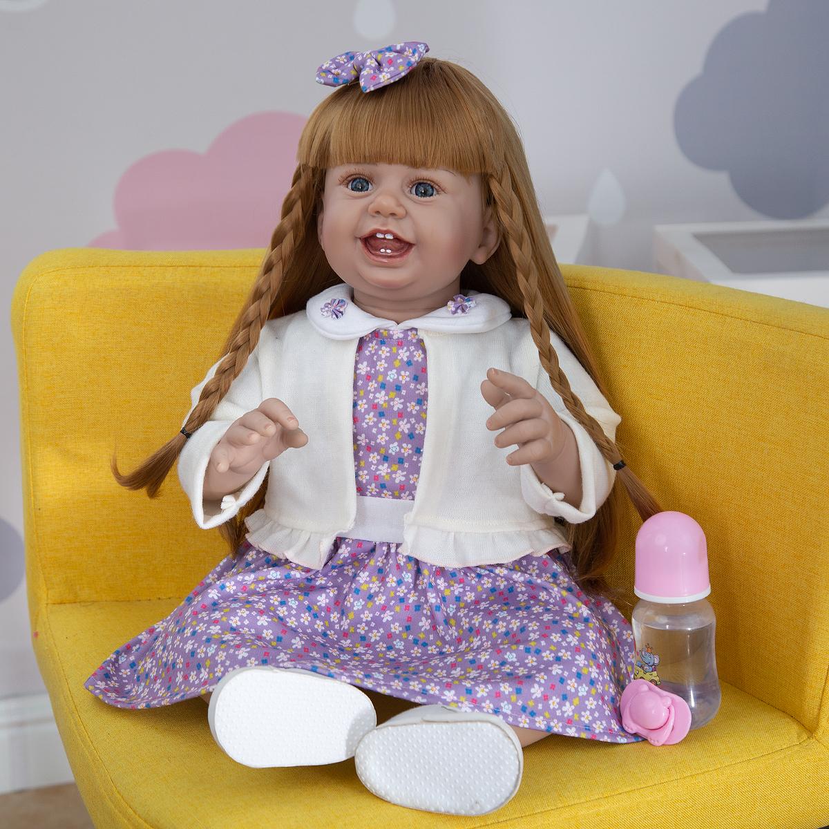 Reborn Baby Lifelike Toddler Baby Bonecas Kid Doll Newborn Baby Doll Bebes Reborn Toys For Kids Birthday Gift
Reborn Baby Lifelike Toddler Baby Bonecas Kid Doll Newborn Baby Doll Bebes Reborn Toys For Kids Birthday Gift