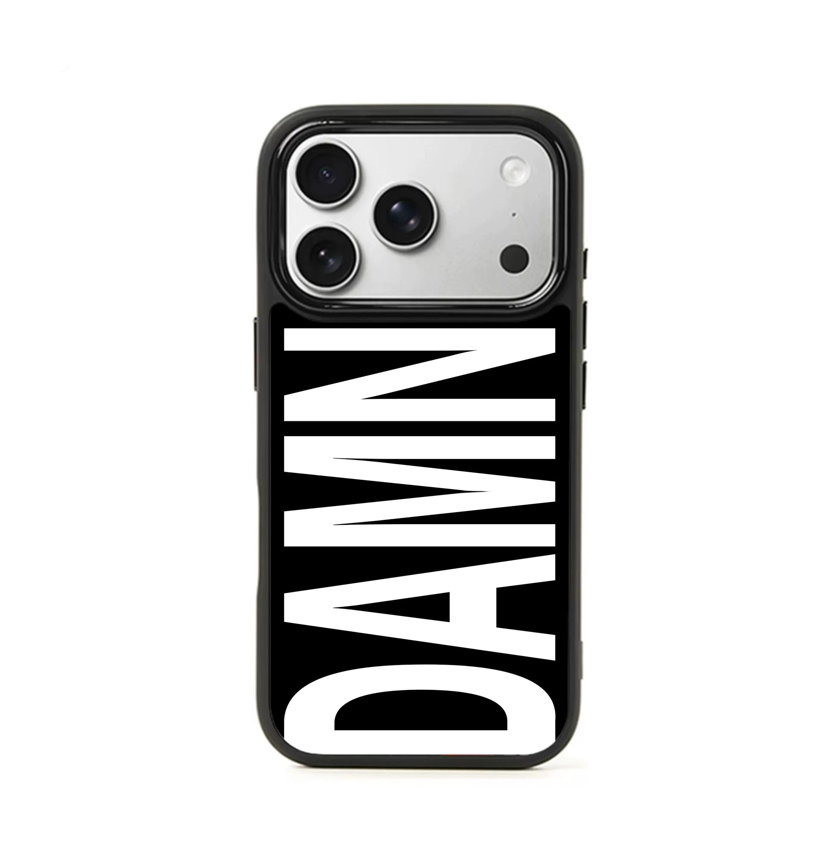 Personalized White English Letters DAMN Creative Phone Case for iPhone 17 AIR 16 15 14 13 12 11 PRO MAX PLUS Y2K Drop Glue Cover iPhone17 Pro Max
Personalized White English Letters DAMN Creative Phone Case for iPhone 17 AIR 16 15 14 13 12 11 PRO MAX PLUS Y2K Drop Glue Cover iPhone17 Pro Max
