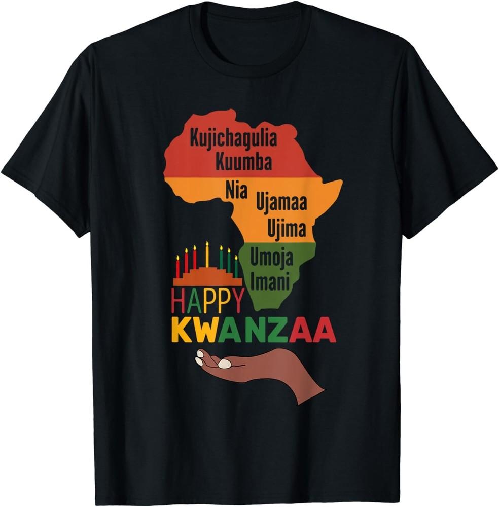 Happy Kwanzaa - 7 Principles Of Kwanzaa T-Shirt Gift Unisex T-Shirt L
Happy Kwanzaa - 7 Principles Of Kwanzaa T-Shirt Gift Unisex T-Shirt L