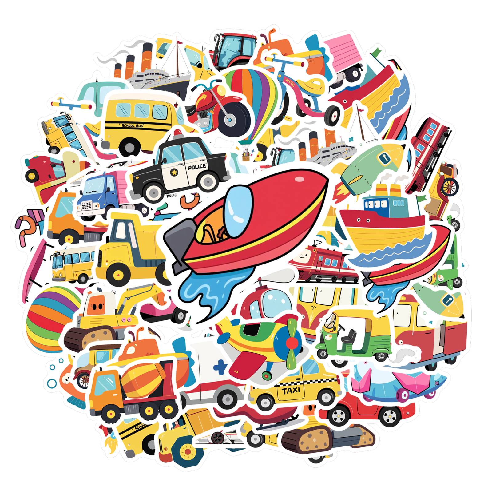 35pcs-50pcs Cute Travel Stickers Colorful Vehicles Stickers Funny Stickers For Guitar Laptop Helmet Skateboard DIY Phone
35pcs-50pcs Cute Travel Stickers Colorful Vehicles Stickers Funny Stickers For Guitar Laptop Helmet Skateboard DIY Phone