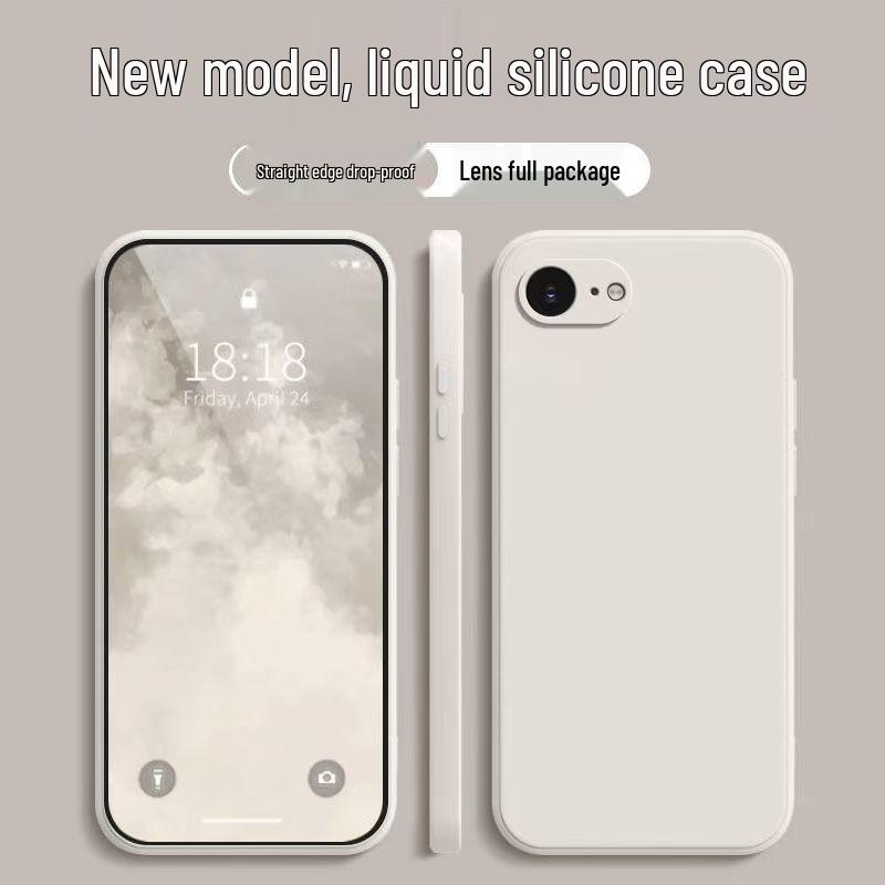 Compatible with Apple 16e: Liquid Silicone Full-Coverage Drop-Proof Solid Color Skin-Friendly Protective Case. Apple 16e брудно-білий
Compatible with Apple 16e: Liquid Silicone Full-Coverage Drop-Proof Solid Color Skin-Friendly Protective Case. Apple 16e брудно-білий