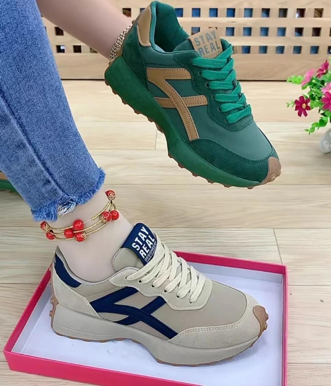 Spring Autumn New Luxury Shoes Casual Platform non slip footwear Fashion Running Sports Shoe Womens Thick soled Leather Sneakers 35 хаки
Spring Autumn New Luxury Shoes Casual Platform non slip footwear Fashion Running Sports Shoe Womens Thick soled Leather Sneakers 35 хаки