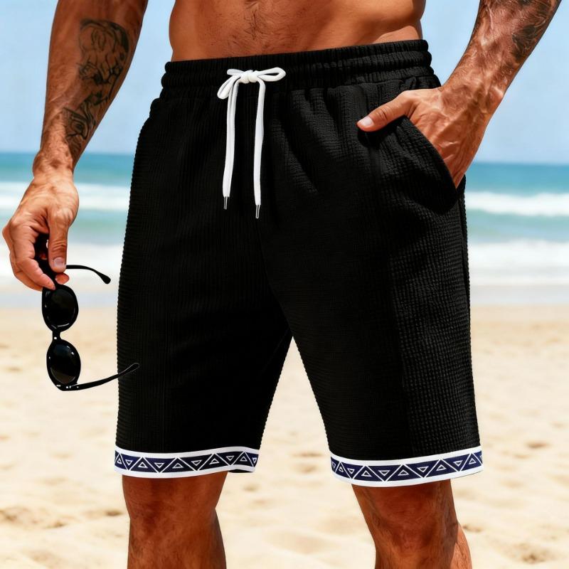 Summer New Daily Casual Breathable Splicing Waffle Beach Pants Shorts for Men S чёрный
Summer New Daily Casual Breathable Splicing Waffle Beach Pants Shorts for Men S чёрный