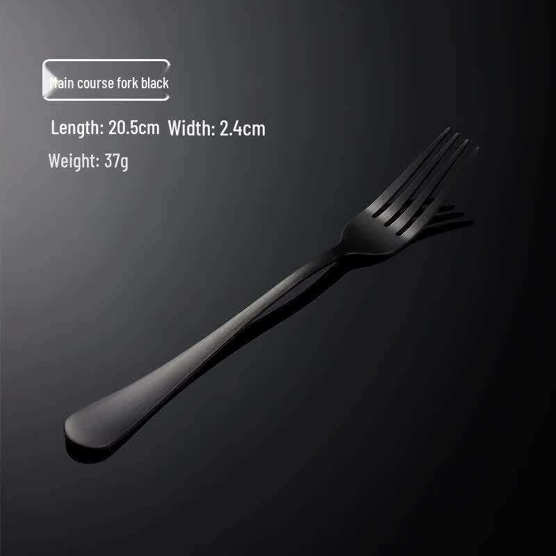 Qiangxing Retro Black Dinner Forks (10-Pack)
Qiangxing Retro Black Dinner Forks (10-Pack)