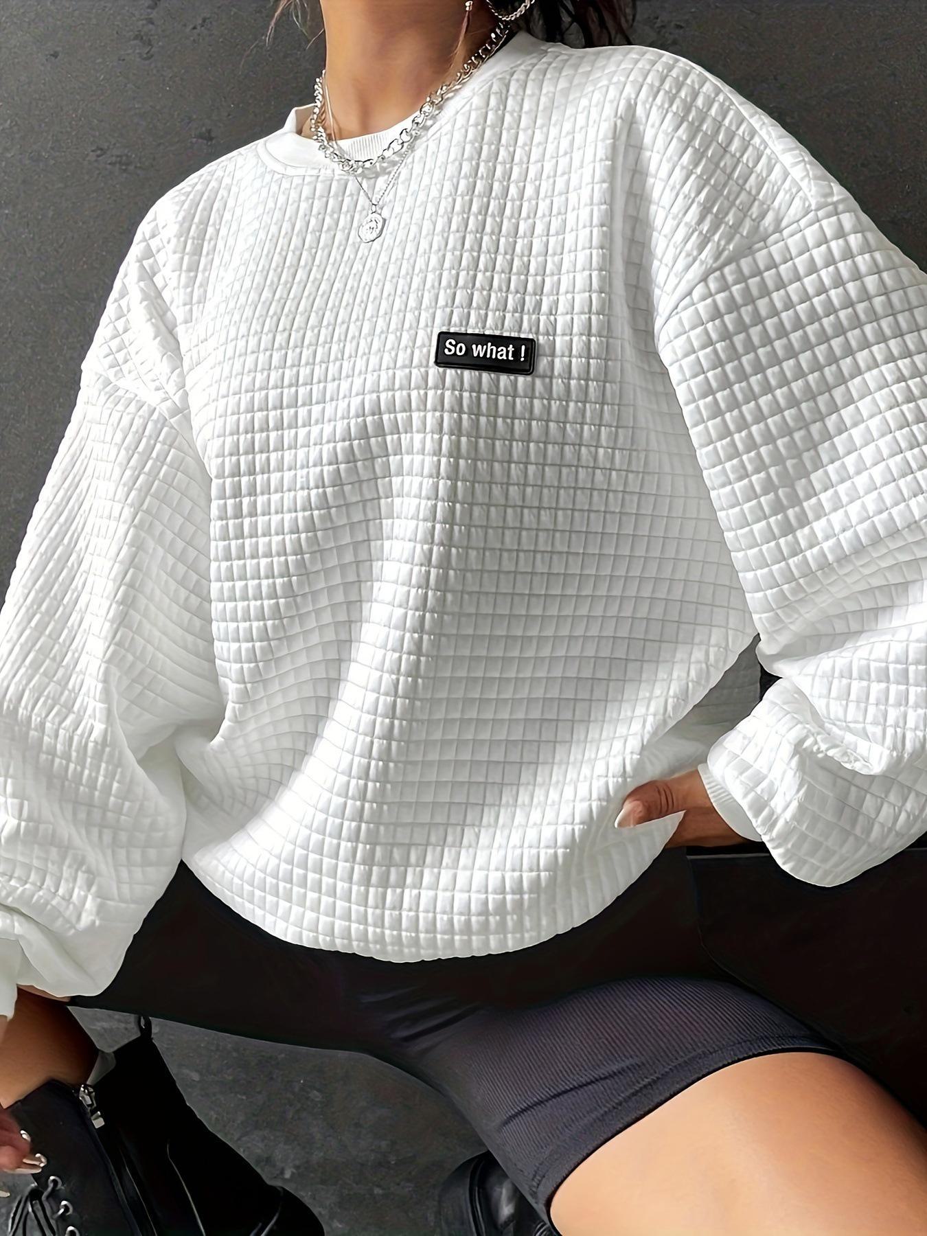 Женская толстовка в рубчик с нашивками в европейском и американском стиле (Осень/Зима 2025) XL белый
Женская толстовка в рубчик с нашивками в европейском и американском стиле (Осень/Зима 2025) XL белый