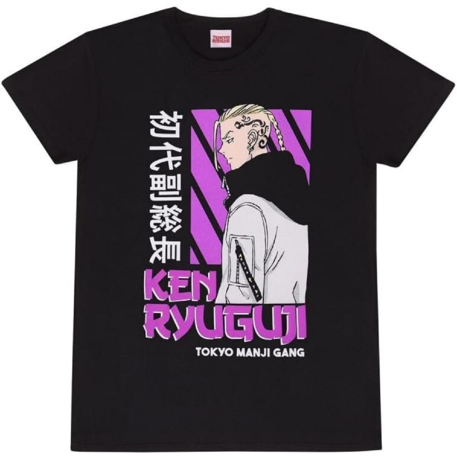 Tokyo Revengers Ken Ryuguiji Men s Short Sleeve T-Shirt Black Regular_Regular Fit XXXXXL різнокольоровий
Tokyo Revengers Ken Ryuguiji Men s Short Sleeve T-Shirt Black Regular_Regular Fit XXXXXL різнокольоровий