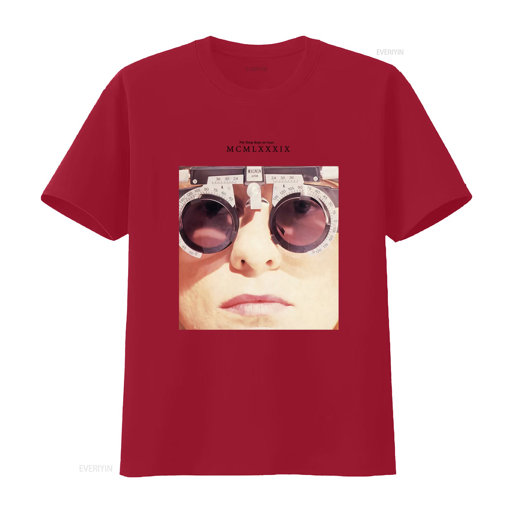 Optometry Themed Cotton T Shirt Full Size Pet Shop Boys On Tour Design vintage Washed Comfortable Slightly fashion Stylish S
Optometry Themed Cotton T Shirt Full Size Pet Shop Boys On Tour Design vintage Washed Comfortable Slightly fashion Stylish S