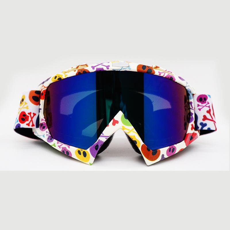 Off-road motorcycle goggles, Harley vintage helmet goggles, ski glasses, wind and sand protection goggles Colorful skull
Off-road motorcycle goggles, Harley vintage helmet goggles, ski glasses, wind and sand protection goggles Colorful skull