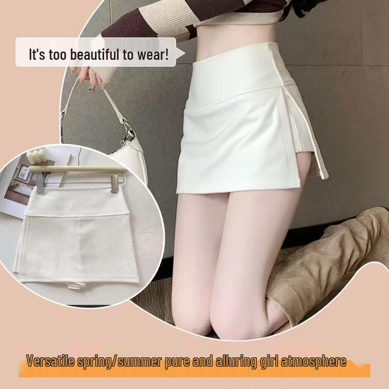 Юбка-шорты А-силуэта с высокой посадкой: Защищающая от обнажения, стройнящая, весенне-летняя, спортивная мини/миди юбка для женщин M for 96-105 lbs
Юбка-шорты А-силуэта с высокой посадкой: Защищающая от обнажения, стройнящая, весенне-летняя, спортивная мини/миди юбка для женщин M for 96-105 lbs