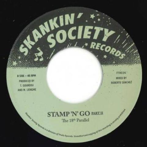 7inch Record 18TH PARALLEL - Stamp N Go / (Part2) FTR034 Fruits Records 2021 Japan Reggae, Ska & Dub
7inch Record 18TH PARALLEL - Stamp N Go / (Part2) FTR034 Fruits Records 2021 Japan Reggae, Ska & Dub