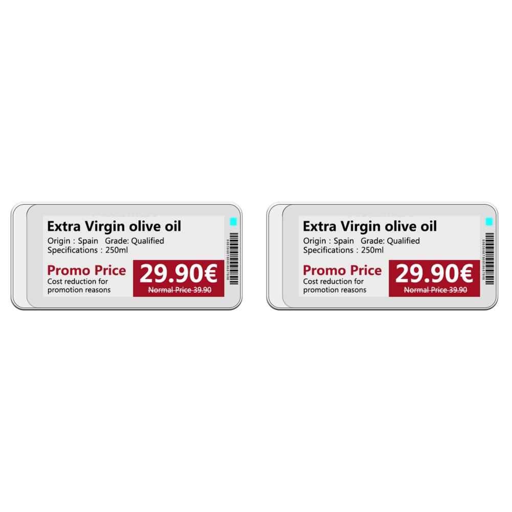 Модуль Epaper E-paper E-Ink Display Screen Електронний цінник(2,9 дюймів, червоний)
Модуль Epaper E-paper E-Ink Display Screen Електронний цінник(2,9 дюймів, червоний)