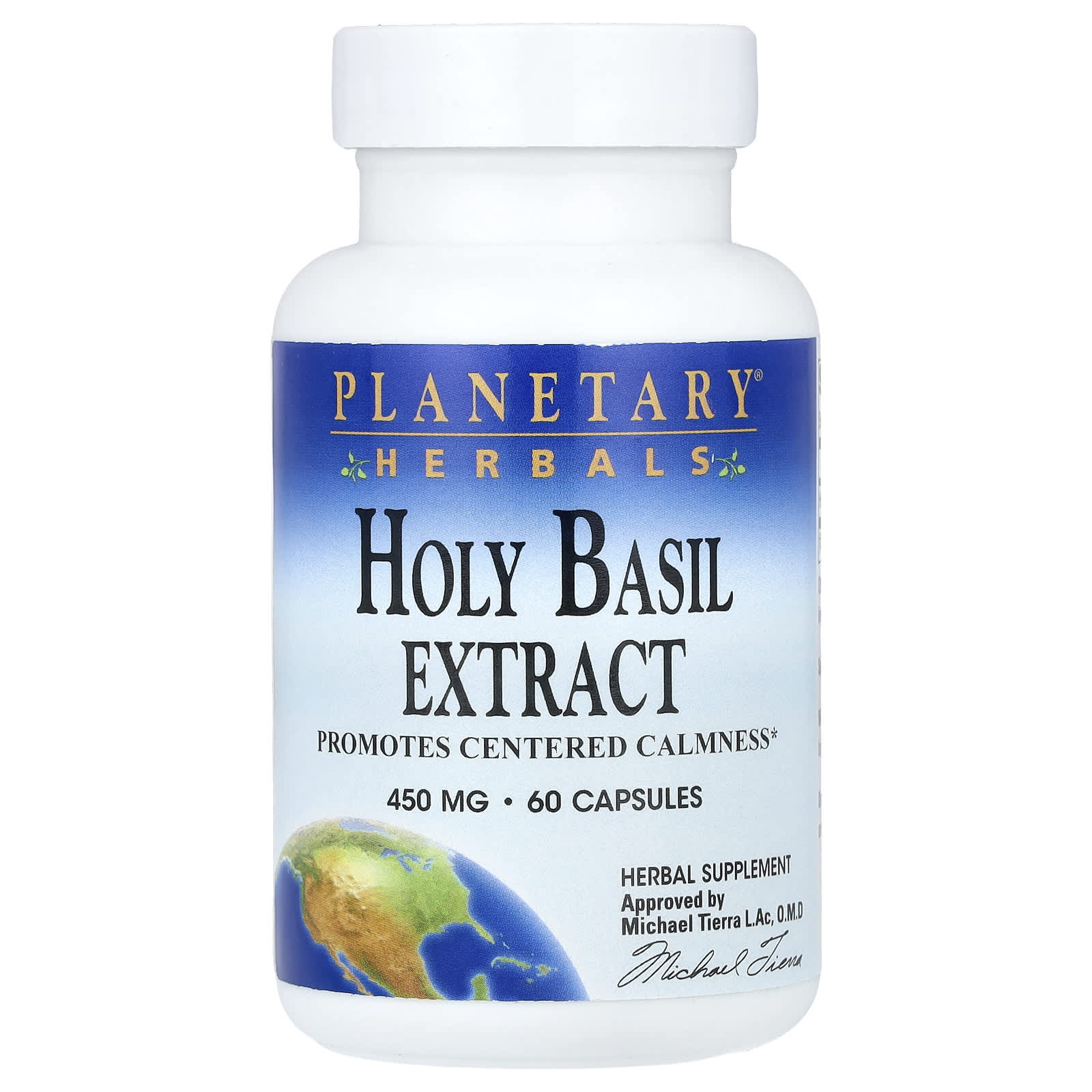 Holy Basil Extract, 450Mg, 60 Capsules 
Holy Basil Extract, 450Mg, 60 Capsules