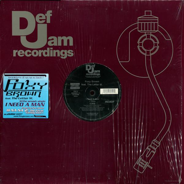 12inch Record FOXY BROWN, THE LETTER M. - I Need A Man B000025111 Def Jam Recordi 2003 US Rap & Hip-Hop/R&B Used
12inch Record FOXY BROWN, THE LETTER M. - I Need A Man B000025111 Def Jam Recordi 2003 US Rap & Hip-Hop/R&B Used