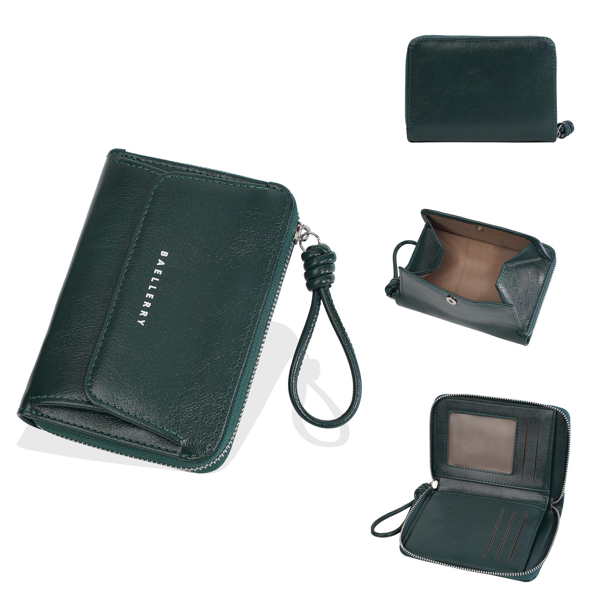 Women s High-end Mini Zipper Wallet & Card Holder зелёный
Women s High-end Mini Zipper Wallet & Card Holder зелёный