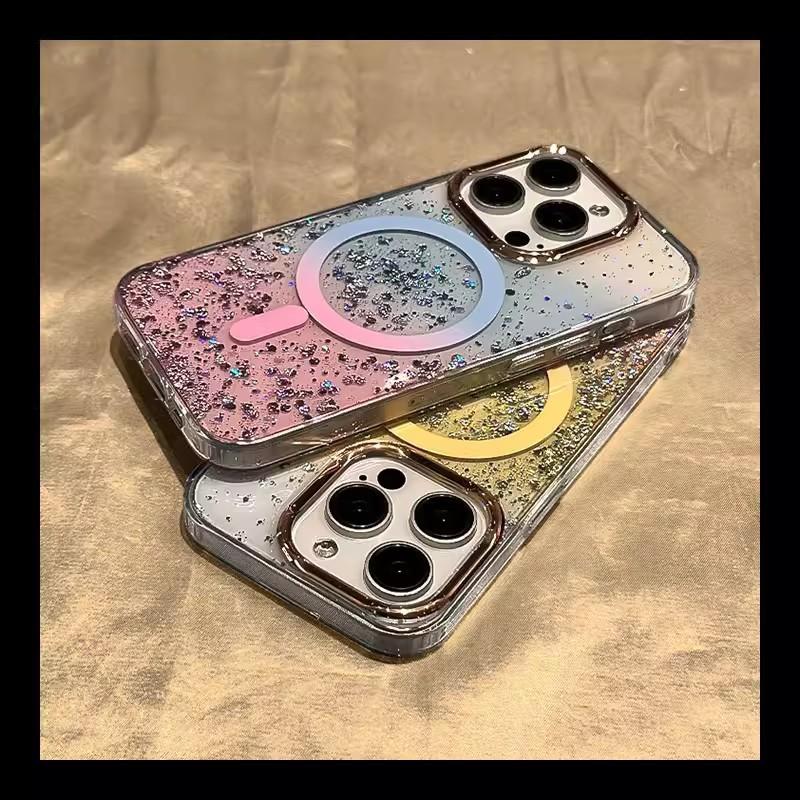 Brilliant Flash Powder Suitable for IPhone 16 Magnetic Charging Mobile Phone Case Apple 15 ProMax Drop Glue 14 Anti-fall Protection Case iPhone13proMax
Brilliant Flash Powder Suitable for IPhone 16 Magnetic Charging Mobile Phone Case Apple 15 ProMax Drop Glue 14 Anti-fall Protection Case iPhone13proMax