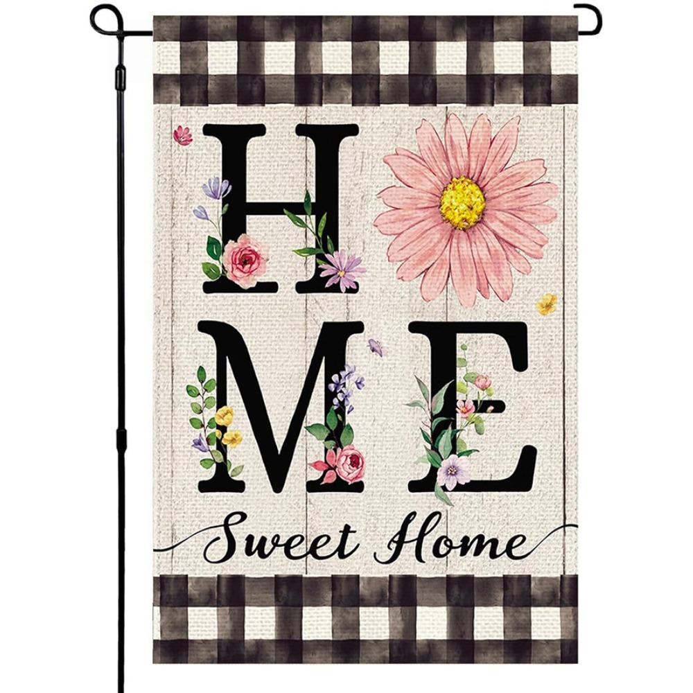 Premium 30x45cm Sweet Home Flag Wear-resisitant Washable Summer House Flag Linen Vertical Hanging Double Sided Yard Flag
Premium 30x45cm Sweet Home Flag Wear-resisitant Washable Summer House Flag Linen Vertical Hanging Double Sided Yard Flag