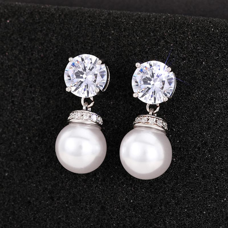 Huitan Fancy Women Imitation Pearl Dangle Earrings Color Modern Fashion Female Accessories Wedding Party Elegant Jewelry
Huitan Fancy Women Imitation Pearl Dangle Earrings Color Modern Fashion Female Accessories Wedding Party Elegant Jewelry