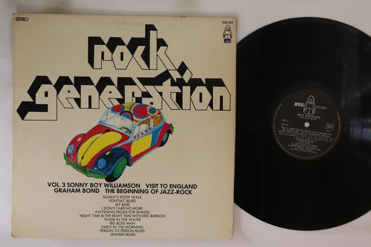 LP Record SONNY BOY WILLIAMSON, ANIMALS, GRAH - Rock Generation Volume 3 - Sonny Bo 529703 BYG 1972 France Blues Used
LP Record SONNY BOY WILLIAMSON, ANIMALS, GRAH - Rock Generation Volume 3 - Sonny Bo 529703 BYG 1972 France Blues Used