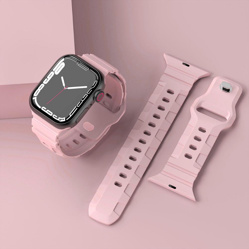 Силіконовий спортивний ремінець для Apple Watch Ultra 49 мм 8 7 45 мм 41 мм Гумовий дихаючий ремінець для IWatch Series 7 3 4 5 6 Se 40 мм 44 мм 42 42mm 44mm 45mm 49mm рожевий
Силіконовий спортивний ремінець для Apple Watch Ultra 49 мм 8 7 45 мм 41 мм Гумовий дихаючий ремінець для IWatch Series 7 3 4 5 6 Se 40 мм 44 мм 42 42mm 44mm 45mm 49mm рожевий