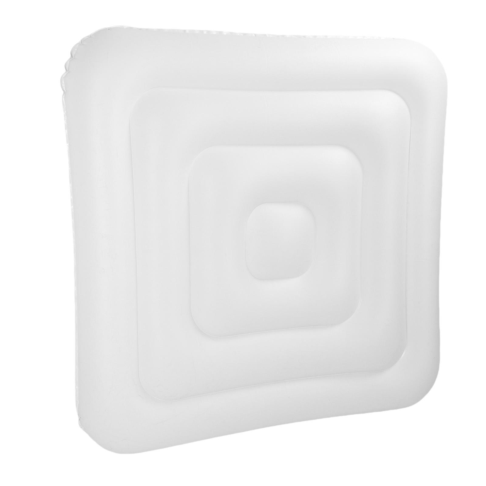 130cm Inflatable Swimming Pool Cover Outdoor Spa Pool Cover Dust Proof PVC Square Pool Protector
130cm Inflatable Swimming Pool Cover Outdoor Spa Pool Cover Dust Proof PVC Square Pool Protector