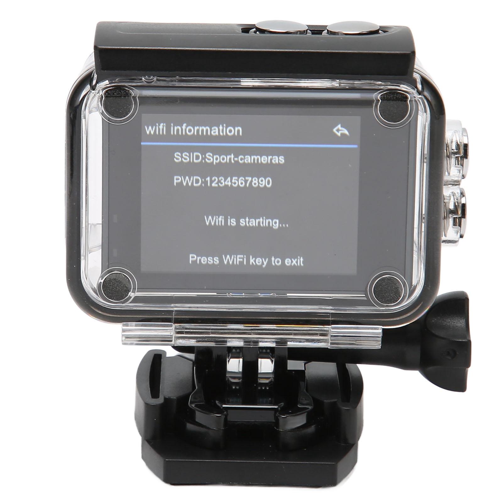 5K Waterproof Action Camera WiFi Remote Control 2.0inch and 1.3inch Dual Color Screen Sports Camera
5K Waterproof Action Camera WiFi Remote Control 2.0inch and 1.3inch Dual Color Screen Sports Camera