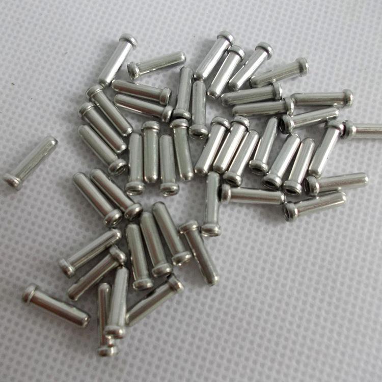 Silver Mountain Bike Brake & Shift Cable End Cap Aluminum Silver (1 piece)
Silver Mountain Bike Brake & Shift Cable End Cap Aluminum Silver (1 piece)