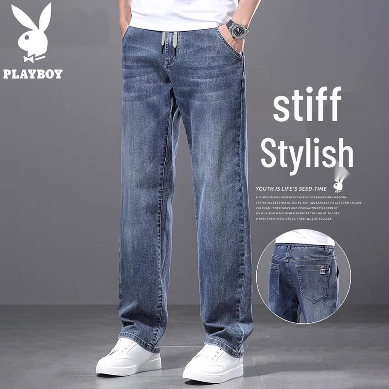 PLAYBOY Men s Loose Straight Leg Lightweight Jeans 29
PLAYBOY Men s Loose Straight Leg Lightweight Jeans 29