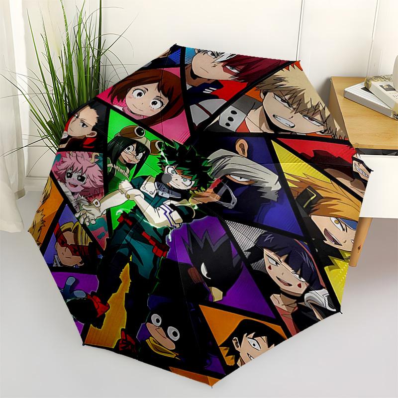 1pc My Hero Academia Characters Automatic Folding Umbrella, 8 Bone Iron Frame, Portable Tri-Fold Design, Outdoor for Fans, Travelers, Daily Use, Gift
1pc My Hero Academia Characters Automatic Folding Umbrella, 8 Bone Iron Frame, Portable Tri-Fold Design, Outdoor for Fans, Travelers, Daily Use, Gift