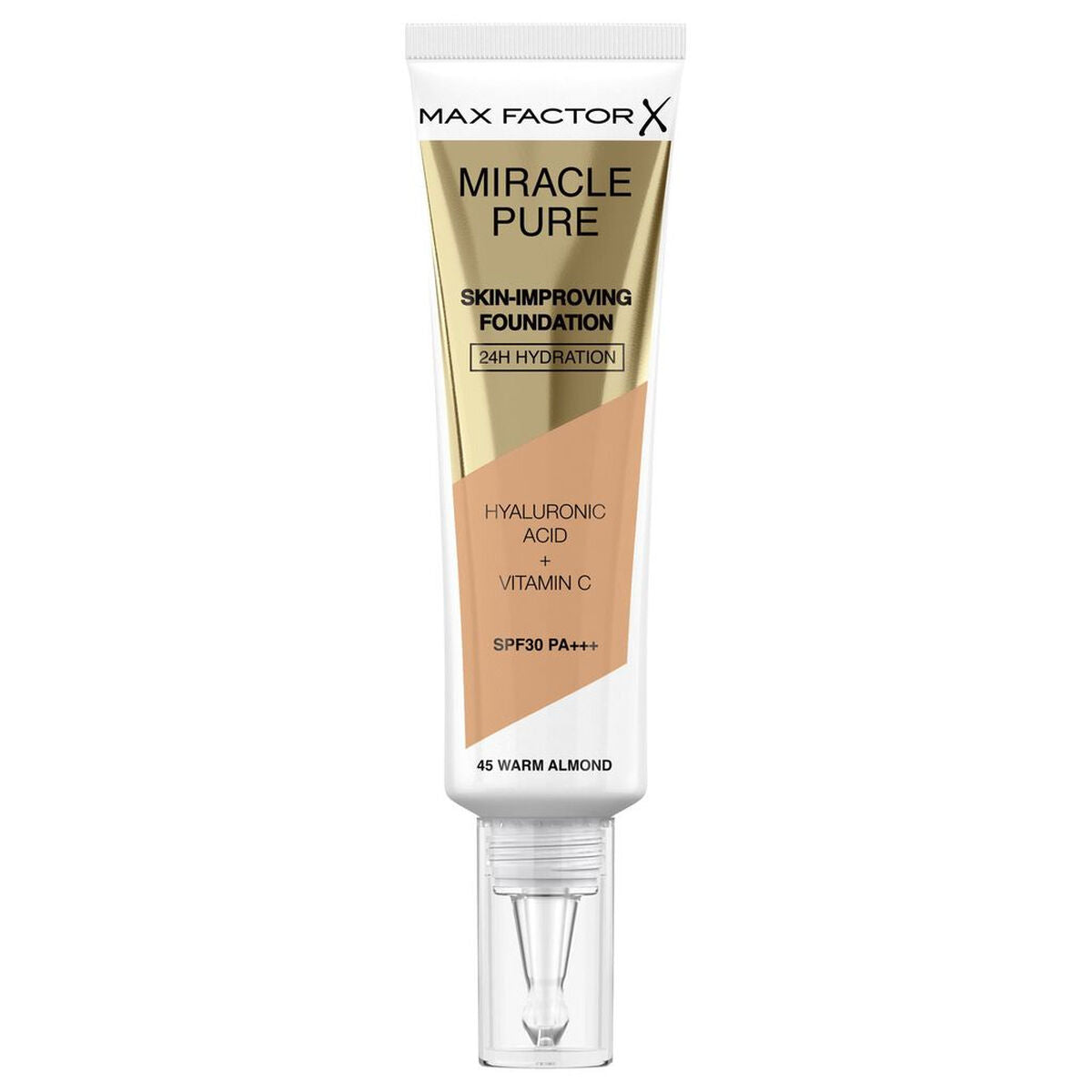 Кремовая основа для макияжа Max Factor Miracle Pure № 45 Теплый миндаль Spf 30 30 мл