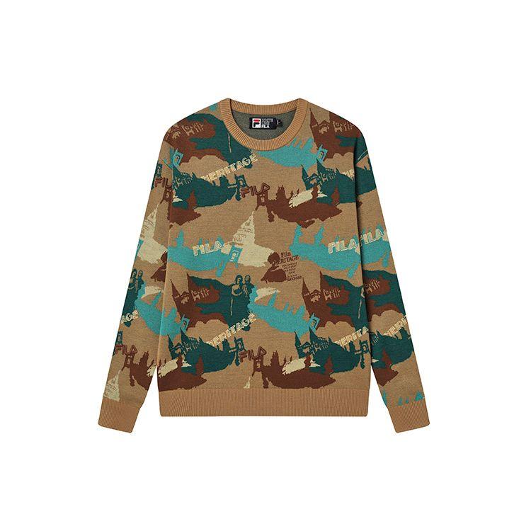 FILA Рождественский свободный свитер мужской свитер F11M248404F-ZA XXL
FILA Рождественский свободный свитер мужской свитер F11M248404F-ZA XXL