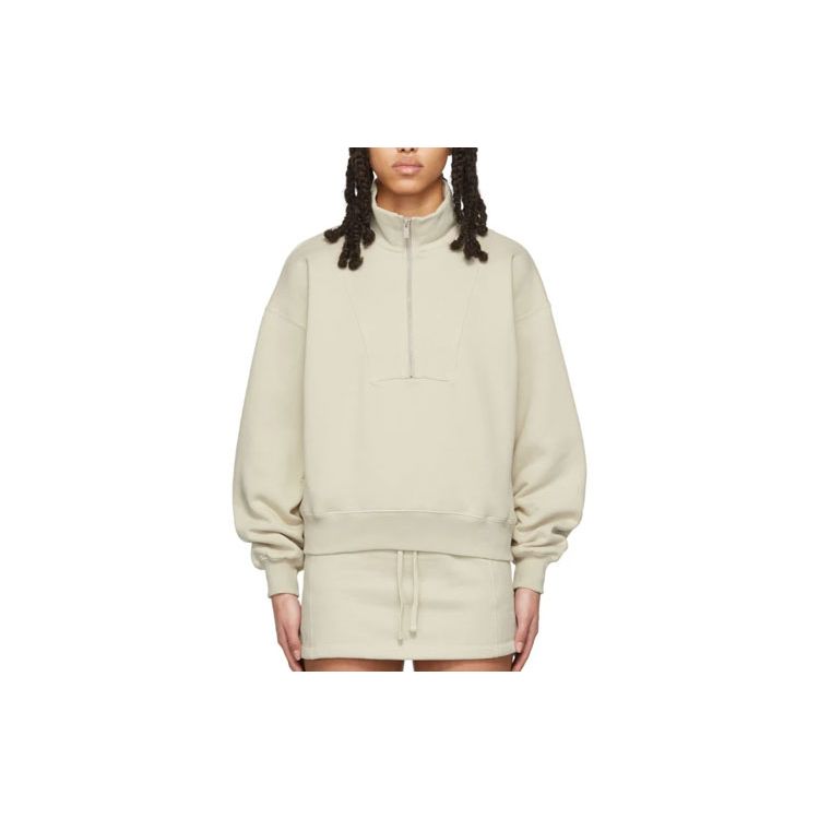 Fear of God Essentials Fleece Half-Zip Pullover Long Sleeve Women Sweatshirt Wheat FOG-SS22-286 L
Fear of God Essentials Fleece Half-Zip Pullover Long Sleeve Women Sweatshirt Wheat FOG-SS22-286 L